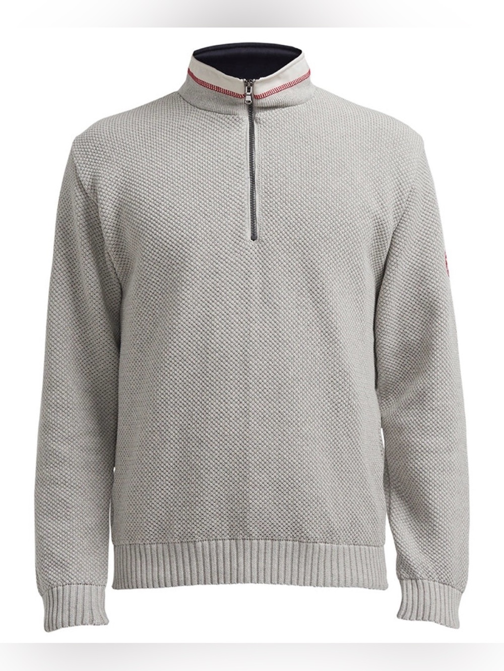 Holebrook Sweden Classic Windproof Quarter Zip Sweater Jumper 3XL Organic Cotton